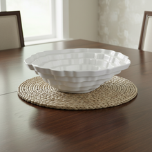 Load image into Gallery viewer, Vista Alegre Buffet White Wave Centerpiece
