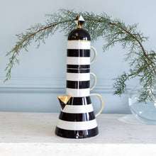 Load image into Gallery viewer, Vista Alegre Pharos Tea Pot Set with 2 Mugs
