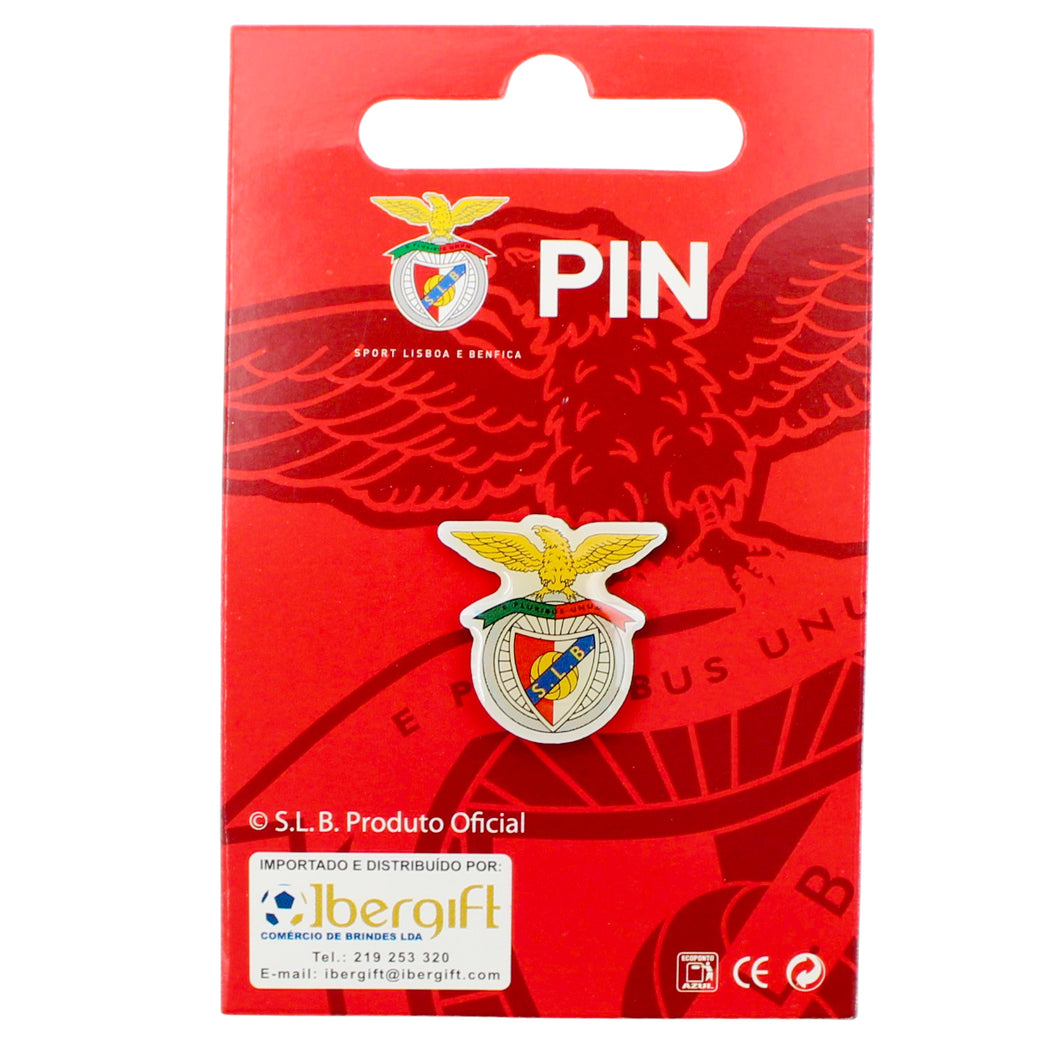 SL Benfica Pin – Official Metal Lapel Pin with Club Crest Design