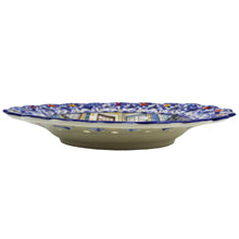 Load image into Gallery viewer, Hand-Painted Traditional Floral Portuguese Windows 11&quot; Decorative Plate
