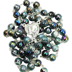 Our Lady of Fatima Made in Portugal Esmeralda Marble Rosary