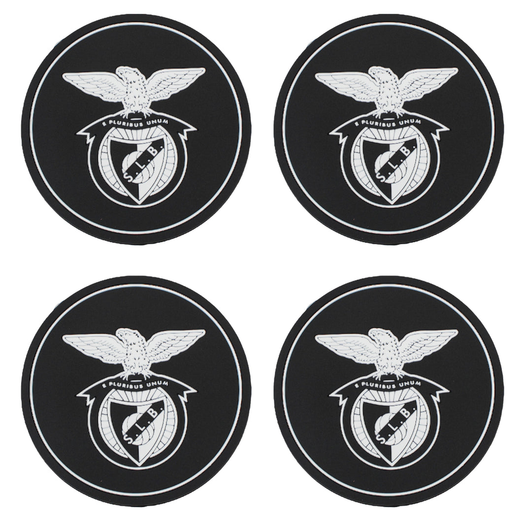SL Benfica SLB Portuguese Soccer Silicone Drinkware Coasters Set of 4