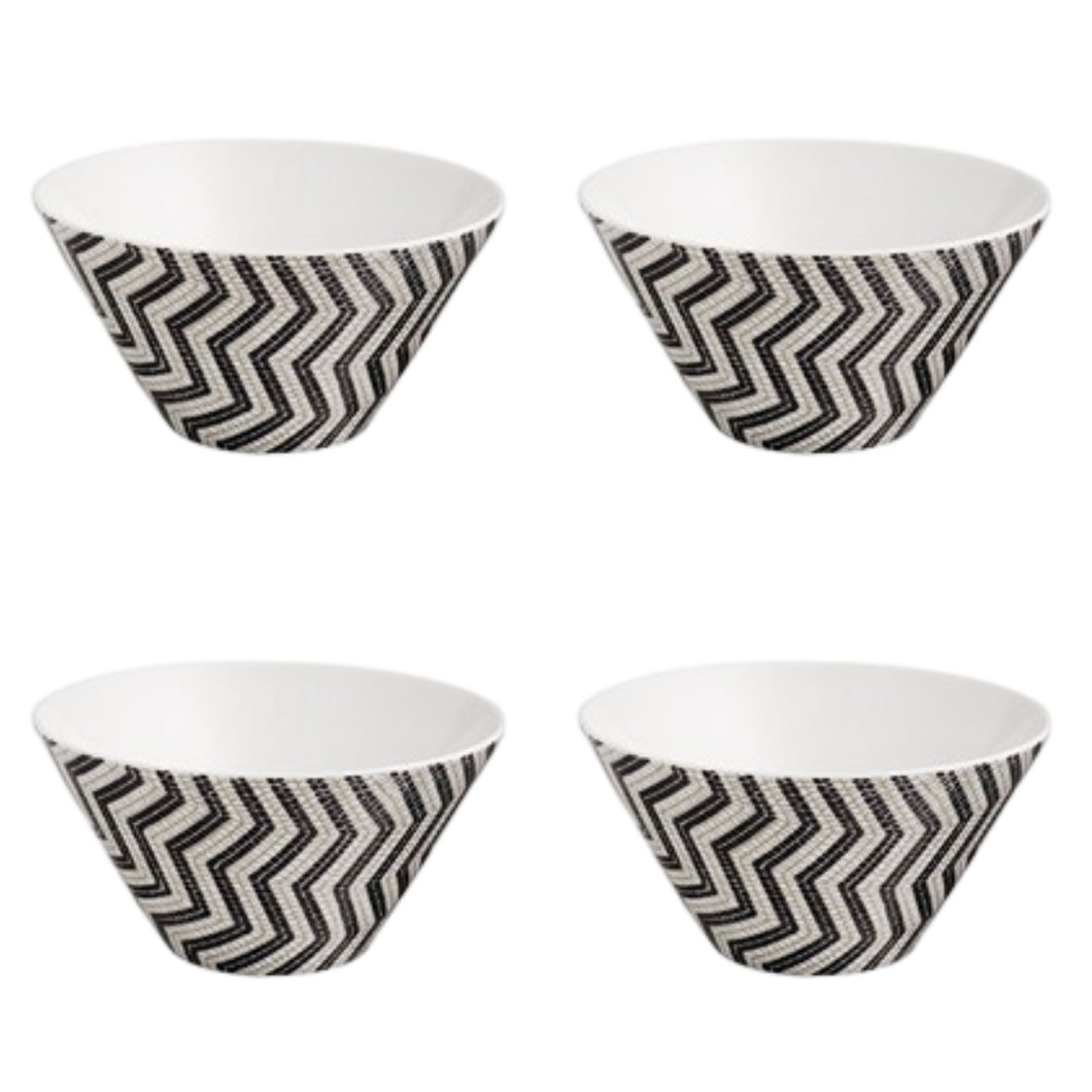 Vista Alegre Portuguese Cobblestone Cereal Bowl, Set of 4