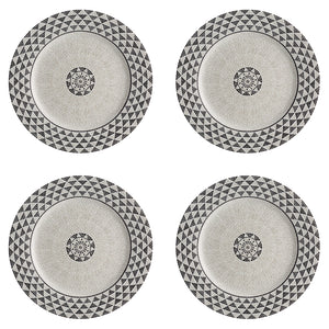 Vista Alegre Portuguese Cobblestone Dinner Plate, Set of 4