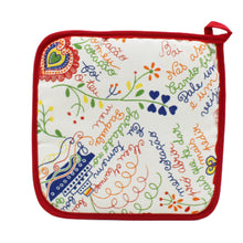 Load image into Gallery viewer, 100% Cotton Kitchen Apron, Oven Mitt and Pot Holder Set - Various Colors
