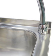 Load image into Gallery viewer, AISI 304 Stainless Steel Outdoor Sink with Foot Pedal, Handmade in Portugal
