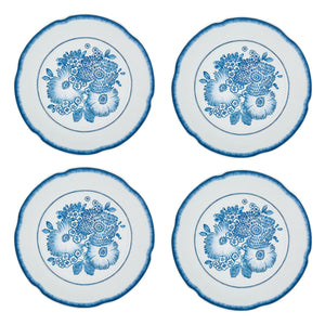Vista Alegre Coralina Blue Dinner Plate, Set of 4