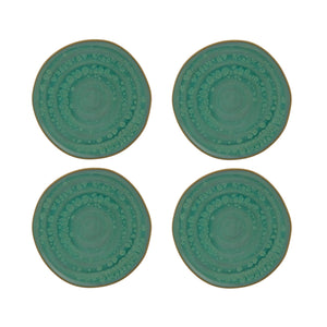Casa Alegre Gemstone Jade Bread & Butter Plate, Set of 4
