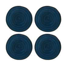 Load image into Gallery viewer, Casa Alegre Gemstone Lapis Lazuli Bread &amp; Butter Plate, Set of 4
