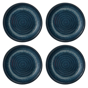 Casa Alegre Gemstone Lapis Lazuli Deep Plate, Set of 4