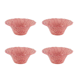 Bordallo Pinheiro Maria Flor Dahlia Bowl, Set of 4