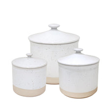 Load image into Gallery viewer, Casafina Fattoria White Canisters, Set of 3
