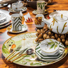 Load image into Gallery viewer, Vista Alegre Amazonia Coffee Cup and Saucer, Set of 4

