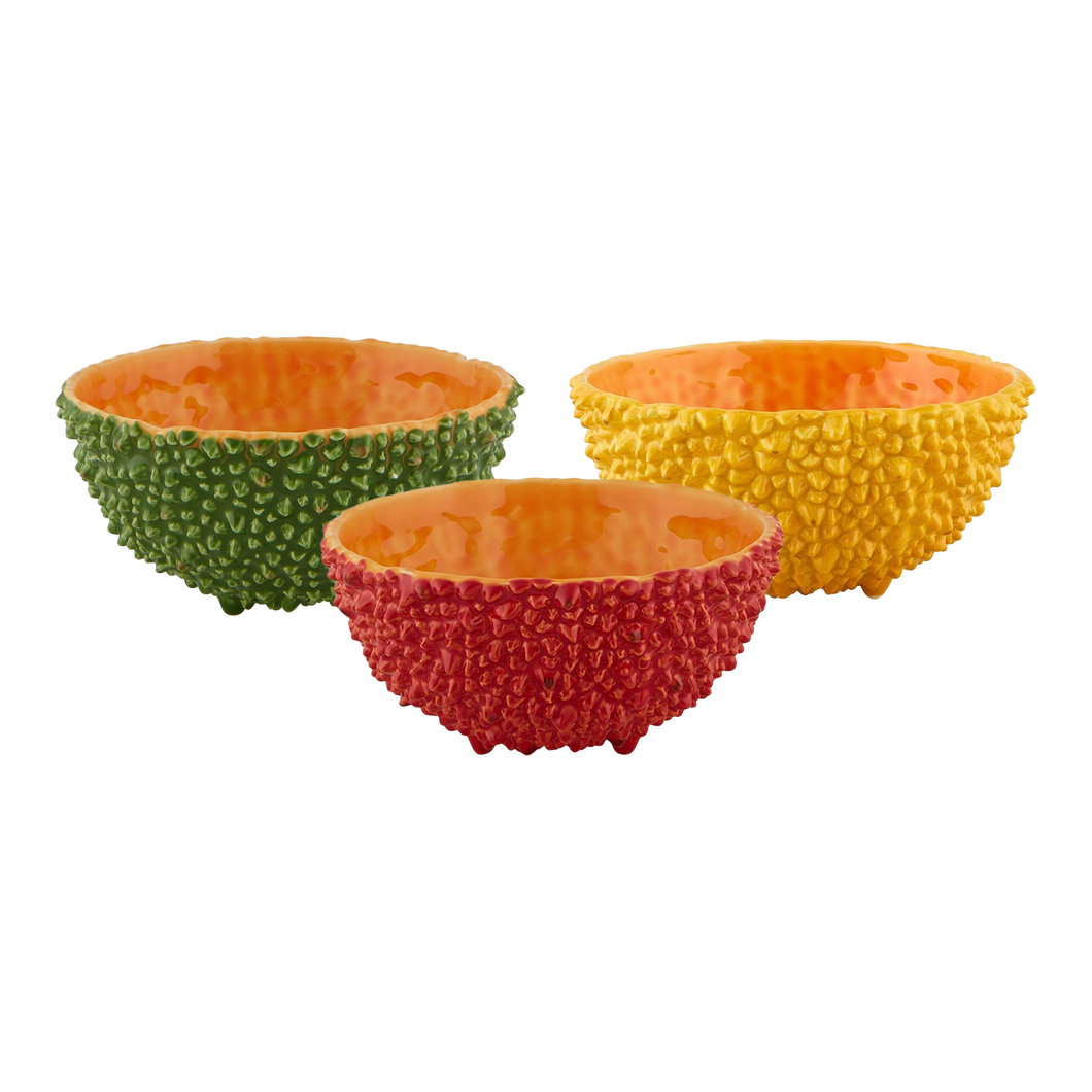 Bordallo Pinheiro Amazonia Assorted Bowls, Set of 3