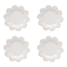 Load image into Gallery viewer, Bordallo Pinheiro Geranium White Dinner Plate, Set of 4
