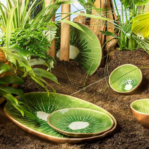 Bordallo Pinheiro Tropical Fruits Kiwi Charger Plate
