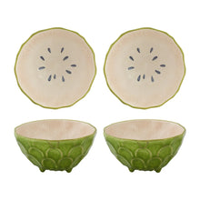 Load image into Gallery viewer, Bordallo Pinheiro Tropical Fruits Annona Salad Serving Set
