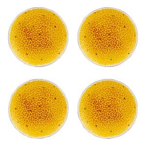 Bordallo Pinheiro Tropical Fruits Passion Fruit Dessert Plate, Set of 4