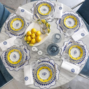 Vista Alegre Castelo Branco Breakfast Cup & Saucer, Set of 4