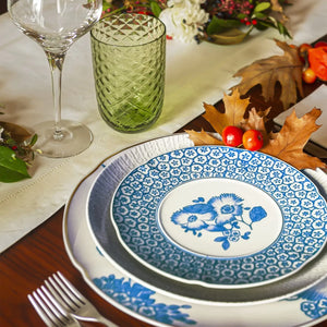 Vista Alegre Coralina Blue Bread and Butter Plate, Set of 4