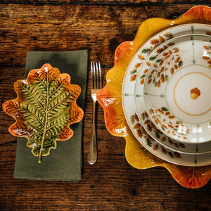 Bordallo Pinheiro Gudrun Dinner Plate, Set of 4