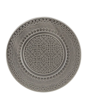 Load image into Gallery viewer, Bordallo Pinheiro Rua Nova Anthracite Fruit Plate, Set of 4
