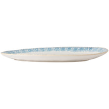 Load image into Gallery viewer, Costa Nova Brisa 16&quot; Ria Blue Oval Platter
