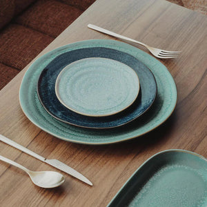 Casa Alegre Gemstone Jade Bread & Butter Plate, Set of 4