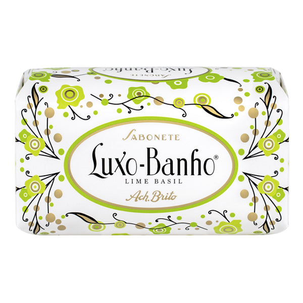 Ach Brito Luxo-Banho Lime Basil Soap, 350 g.