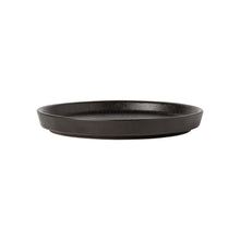 Load image into Gallery viewer, Costa Nova Nótos 7&quot; Latitude Black Round Plate Set
