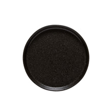 Load image into Gallery viewer, Costa Nova Nótos 7&quot; Latitude Black Round Plate Set
