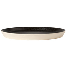 Load image into Gallery viewer, Costa Nova Nótos 10&quot; Latitude Black Round Plate Set
