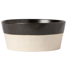 Load image into Gallery viewer, Costa Nova Nótos 10&quot; Latitude Black Serving Bowl
