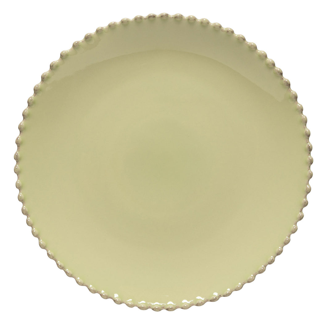 Costa Nova Pearl Lilly Green Dinner Plate Set