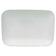Load image into Gallery viewer, Costa Nova Pearl 16&quot; White Rectangular Platter
