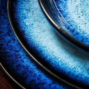 Casa Alegre Floral Scent Oval Dessert Plate, Set of 4