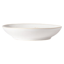 Load image into Gallery viewer, Costa Nova Silvina Fennel White Low Serving Bowl
