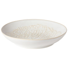 Load image into Gallery viewer, Costa Nova Silvina Fennel White Low Serving Bowl
