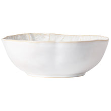 Load image into Gallery viewer, Costa Nova Silvina Fennel White Serving Bowl
