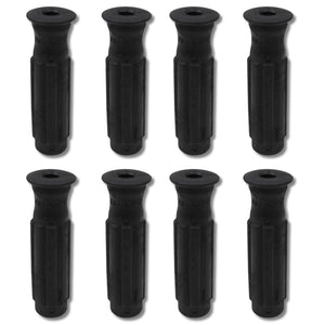Set of 8 Rubber Foosball Handles for Portuguese Tables