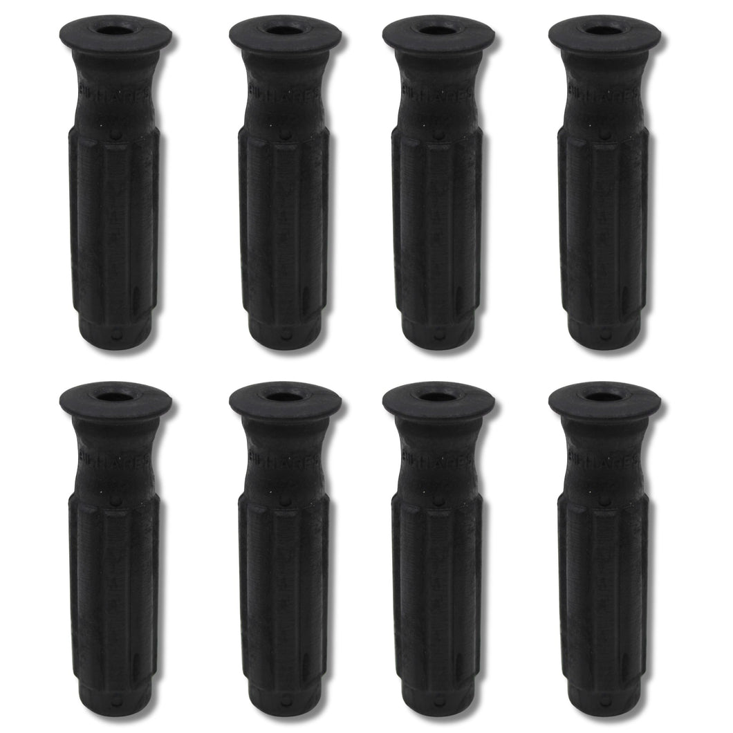 Set of 8 Rubber Foosball Handles for Portuguese Tables