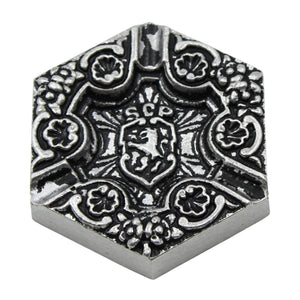 Set of 2 Sporting CP Metal Ashtrays for Foosball Tables