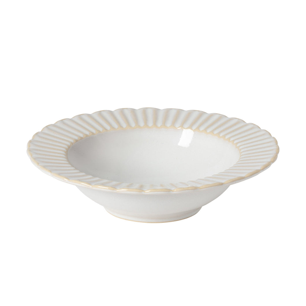 Costa Nova Cristal White Soup/Pasta Plate Set