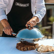 Load image into Gallery viewer, Silampos Stainless Steel Wok Cataplana, 3 In 1 Multifunctional Cookware
