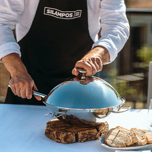 Silampos Stainless Steel Wok Cataplana, 3 In 1 Multifunctional Cookware