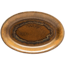 Load image into Gallery viewer, Casafina Poterie 18&quot; Mocha Latte Oval Platter
