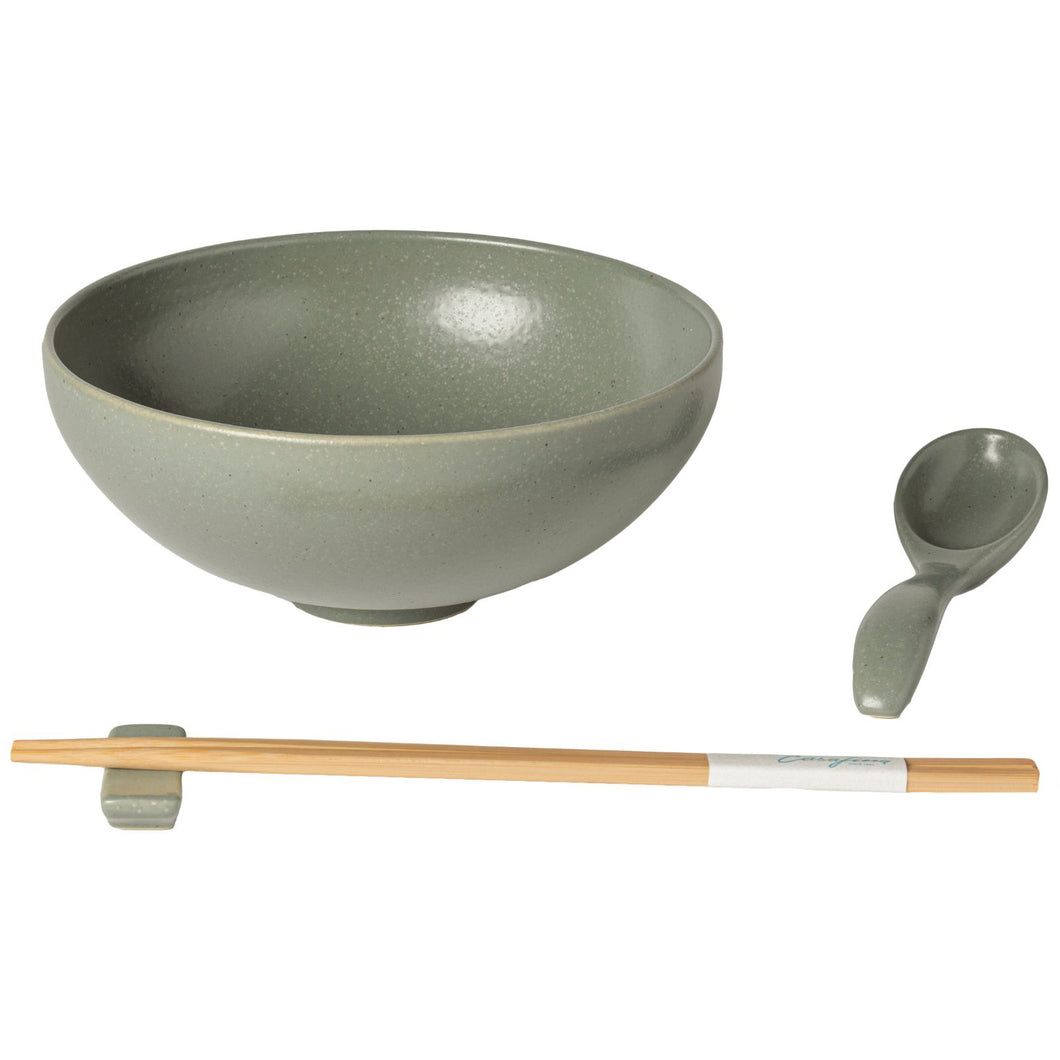 Casafina Pacifica Artichoke Ramen Bowl Set