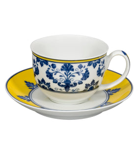 Vista Alegre Castelo Branco Coffee Cup & Saucer, Set of 4