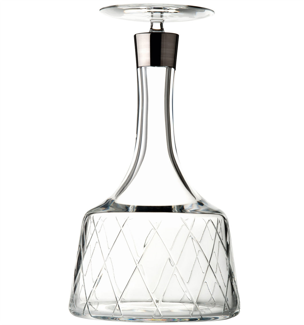 Vista Alegre Crystal Biarritz Wine Decanter