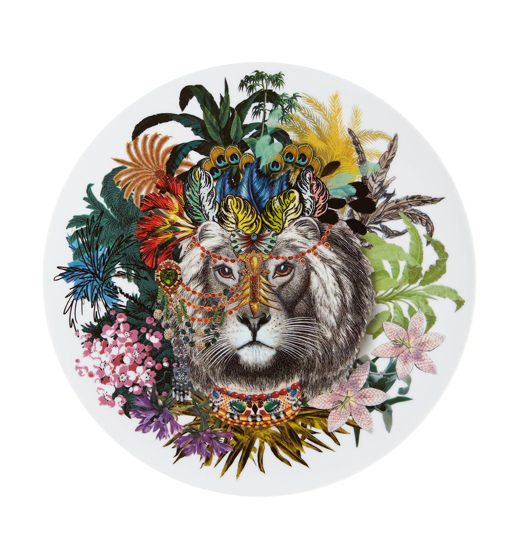 Vista Alegre Love Who You Want Jungle King Charger Plate
